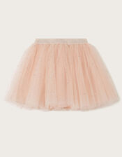 Tutu Spot Tulle Skirt, Natural (CHAMPAGNE), large