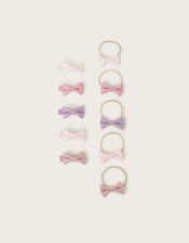 Ballet Bow Hair Bands and Clips Set, , large