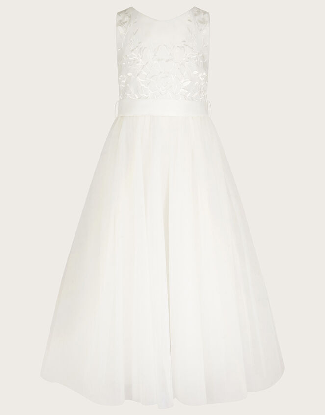 Odette Alice Tulle Maxi Dress, Ivory (IVORY), large