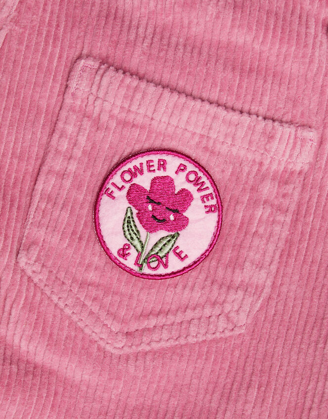 Flower Power Corduroy Pants, Pink (PINK), large