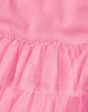 Alexandra Ruffle Swing Dress, Pink (PINK), large