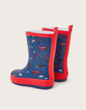 London Print Rain Boots, Multi (MULTI), large