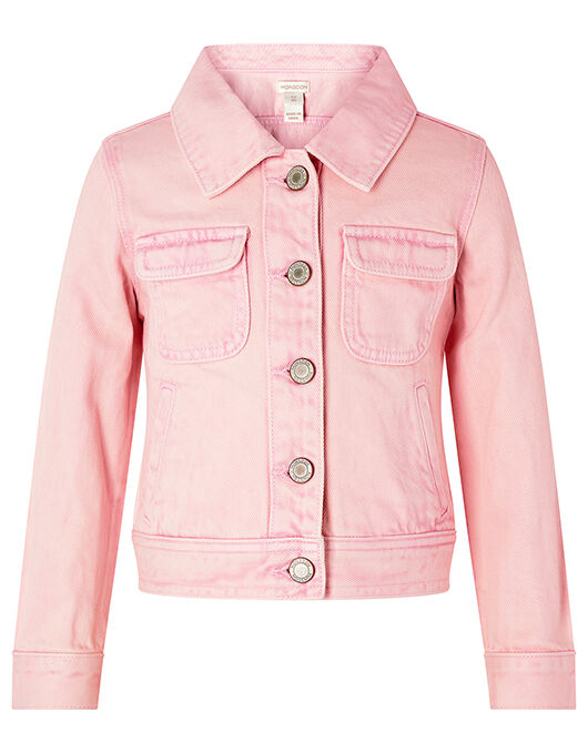 Target Art Class Girls Faux Leather Full Zip Moto Jacket Size M 7/8 Pink  New | eBay