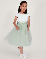 Tulle Bridesmaid Dress, Green (GREEN), large