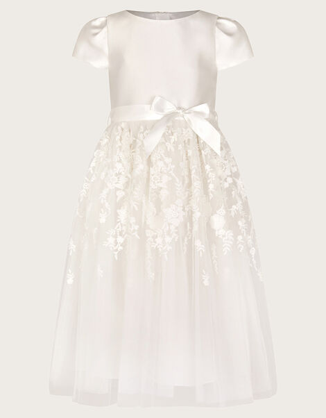 Buy Lipsy White Baby Lace Flower Girl Dress from Next Ireland