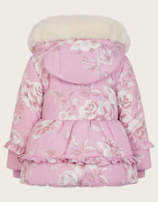 Baby Marcella Roses Coat, Multi (MULTI), large