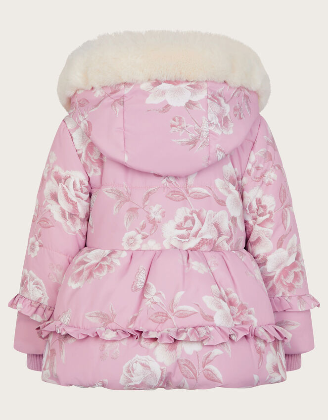 Baby Marcella Roses Coat, Multi (MULTI), large