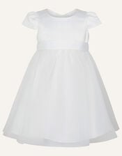 Baby Tulle Bridesmaid Dress, Ivory (IVORY), large