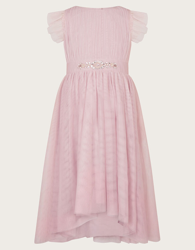 Penelope Belt Dress, Pink (PALE PINK), large