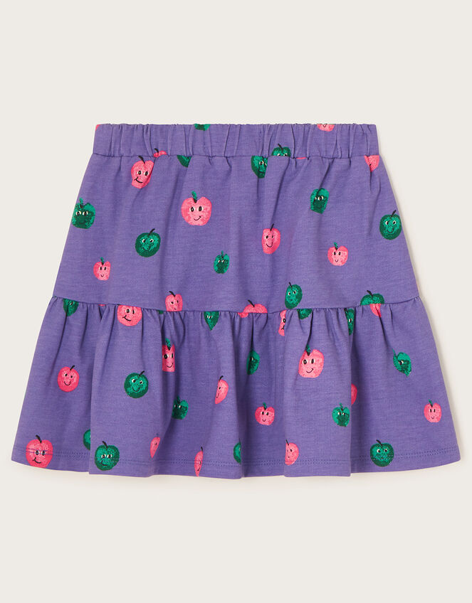 Happy Apples Skirt , Purple (PURPLE), large