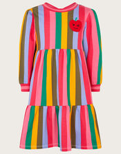 Stripe Jersey Dress, Multi (MULTI), large