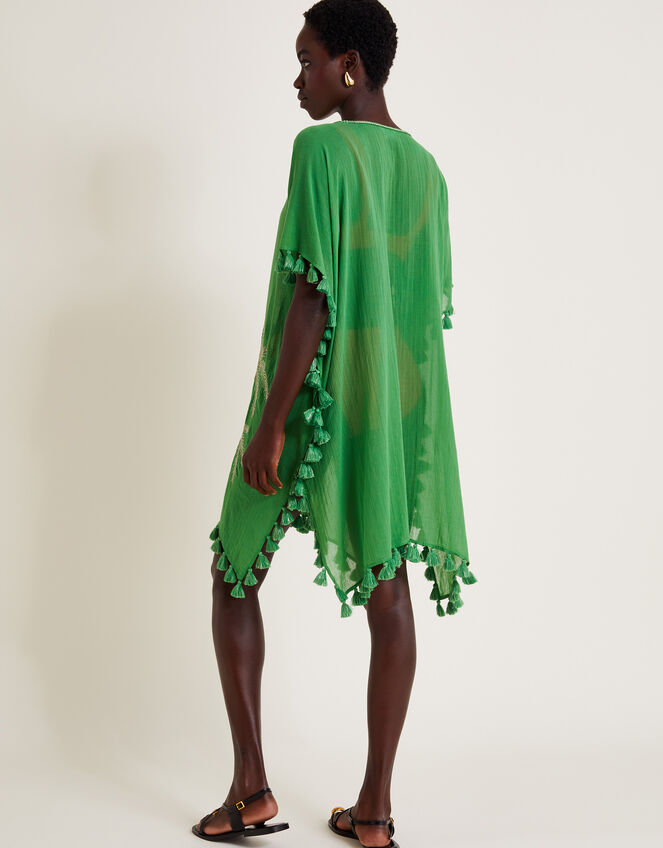 Priscilla Embellished Kaftan Dress, Green (GREEN), large