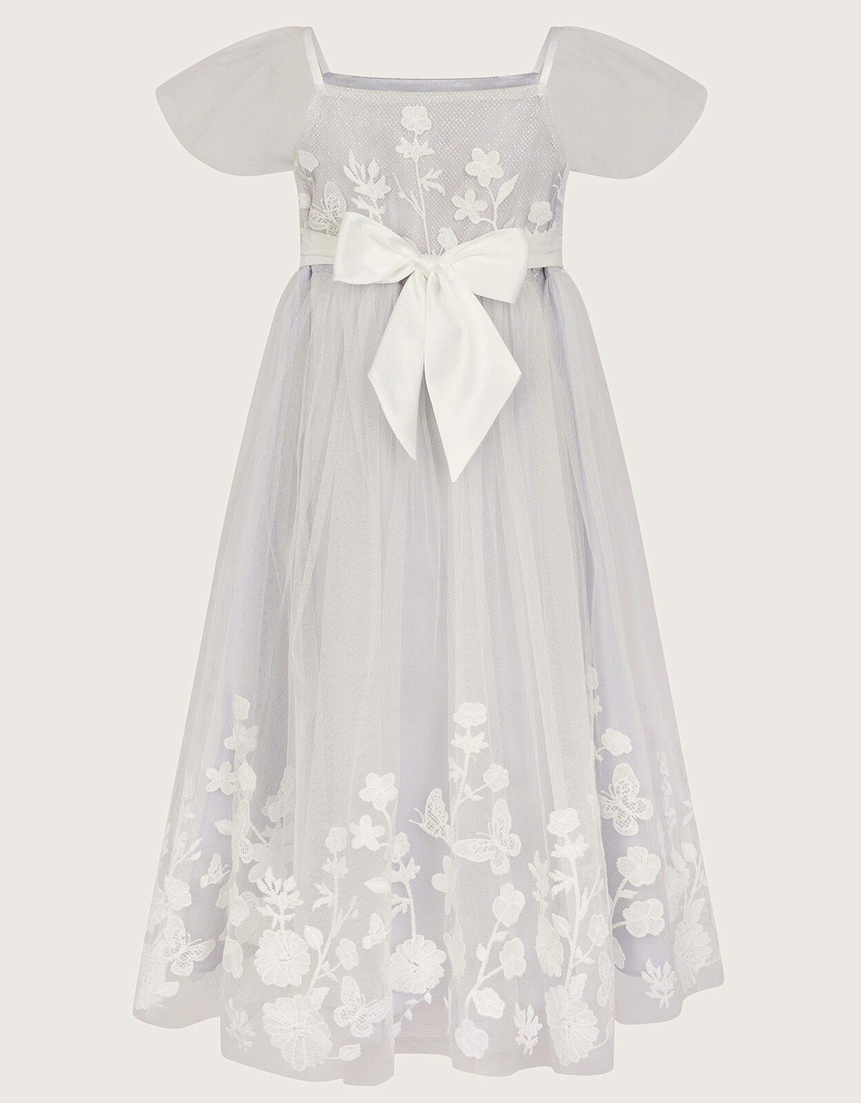 Embroidered Swing Dress