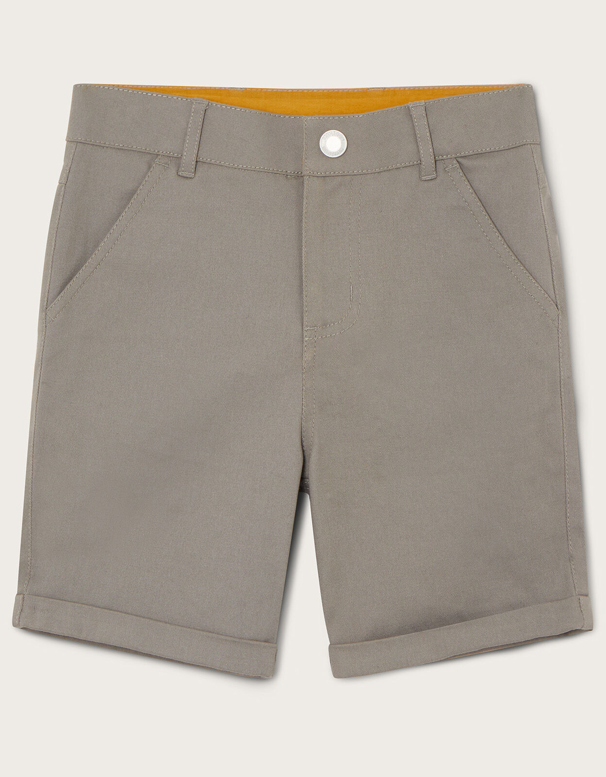 Chino Easy Fastening Shorts Grey