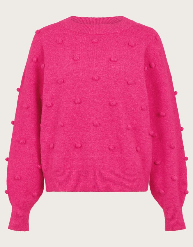 Bonita Bobble Sweater, Pink (PINK), large