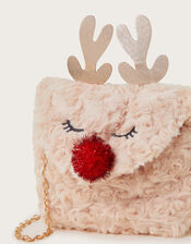 Fluffy Reindeer Bag, , large