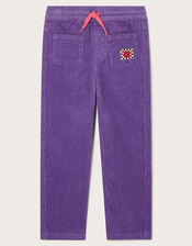 Cord Trousers, Purple (LILAC), large