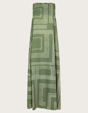 Anica Maxi Dress, Green (KHAKI), large
