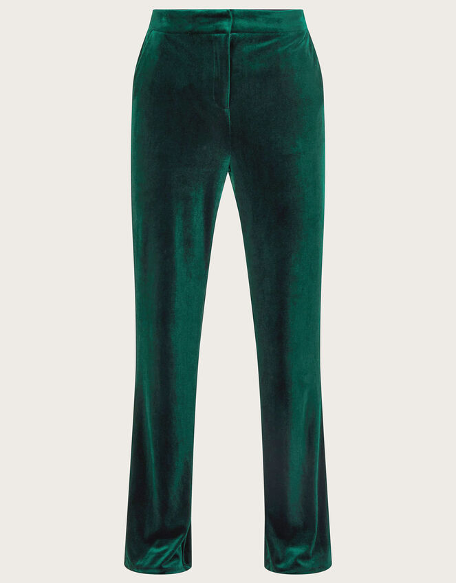 Blake Kick Flare Trousers, Green (GREEN), large