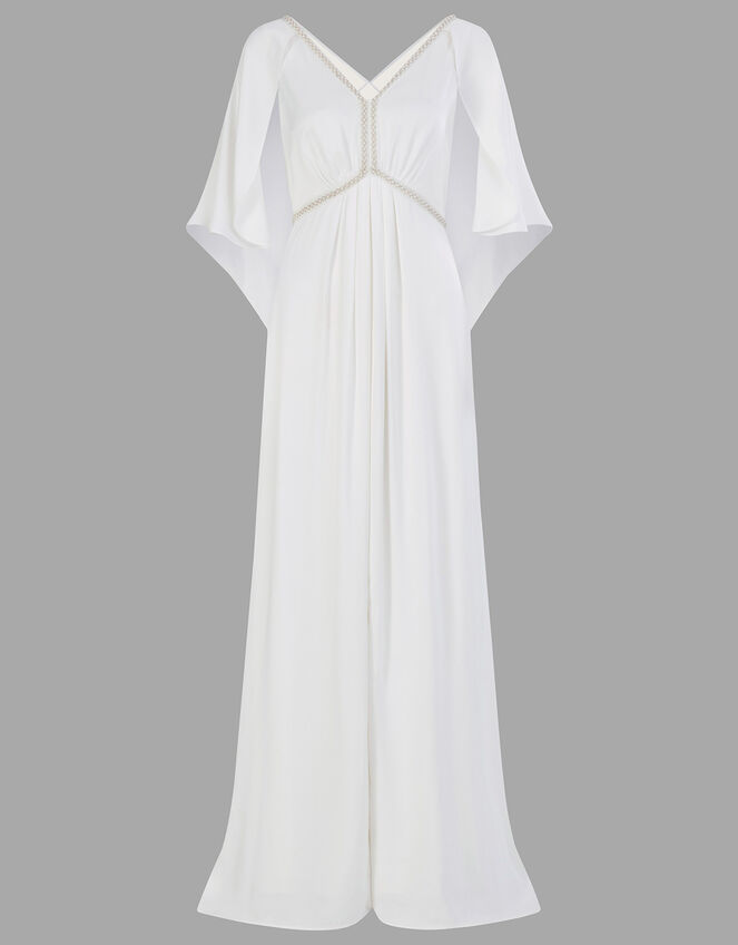 Sophie Satin Bridal Maxi Dress Ivory Wedding Dresses Monsoon Global 6460