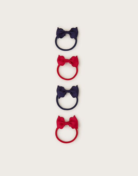4-Pack School Bow Hairbands, , large