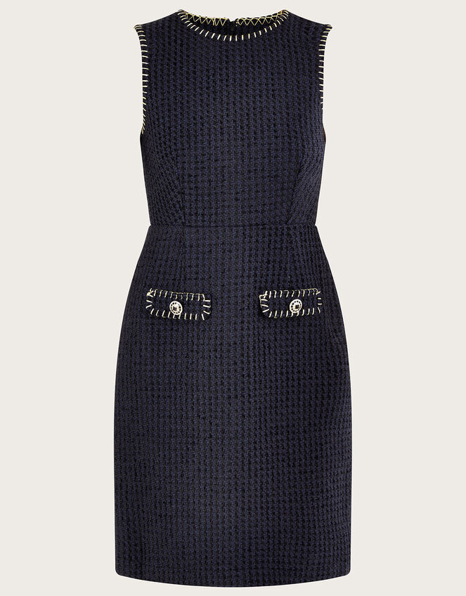 Tilly Tweed Dress Black