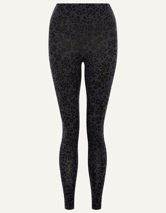 Mint Velvet Leopard Print Leggings, Grey/Multi  Leopard print leggings, Mint  velvet, Printed leggings