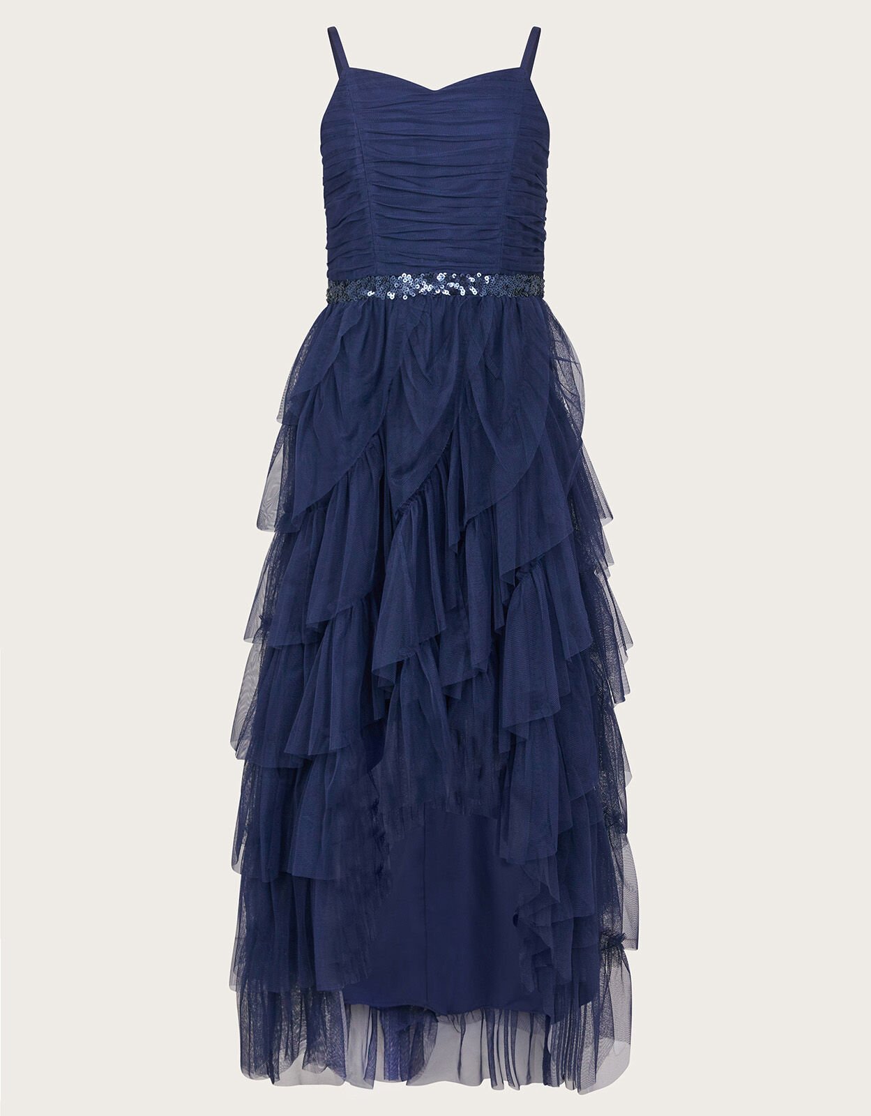 teenage girl blue prom dress