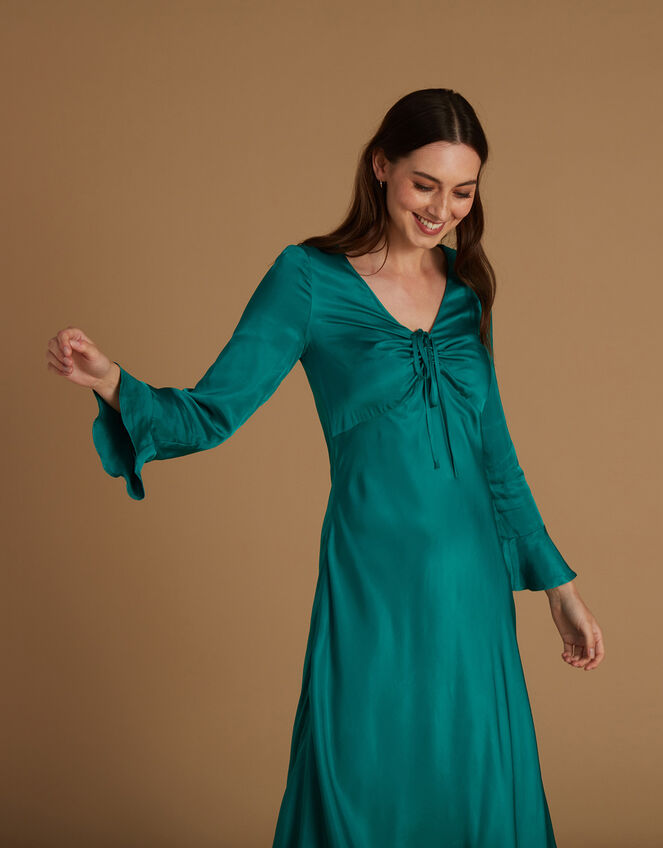 Mirla Beane Camille Dress, Green (GREEN), large