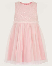 Baby Priscilla Sequin Dress, Pink (PINK), large