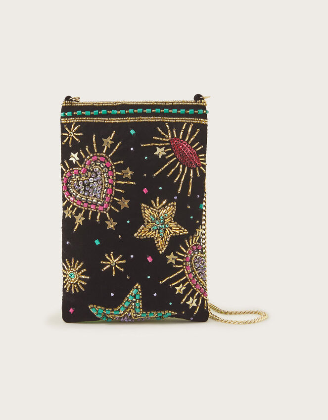 Embellished Phone Case Bag, , large