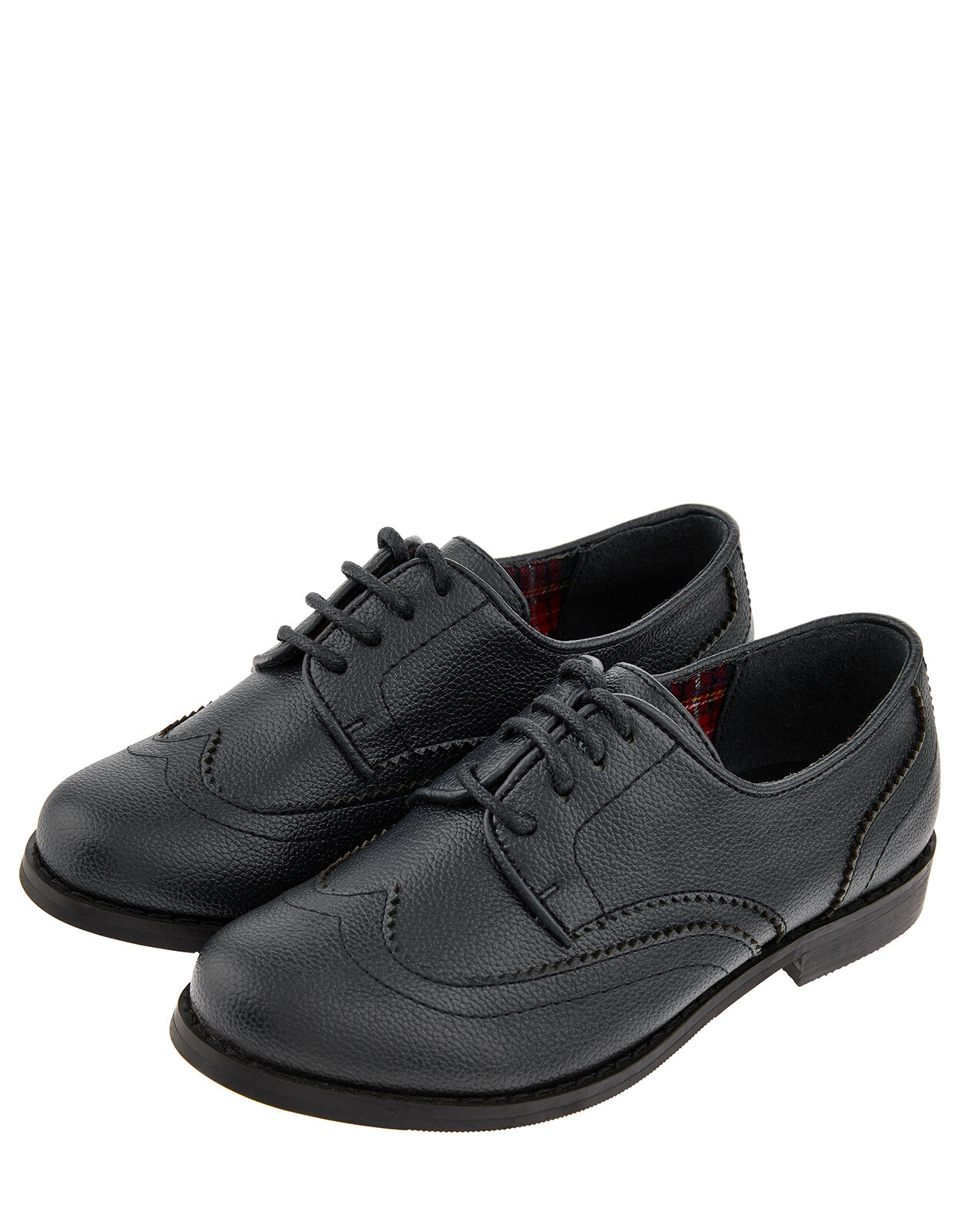 Boys' Oxford Brogue Shoes Black | Boys 