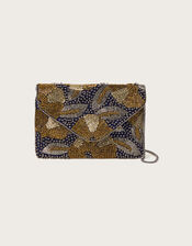 Embellished Envelope Clutch, , large