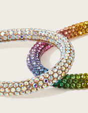 Dazzle Glitter Tube Bracelets Set of Two, , large