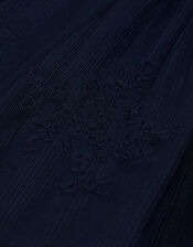 Victoriana Lace Dress, Blue (NAVY), large