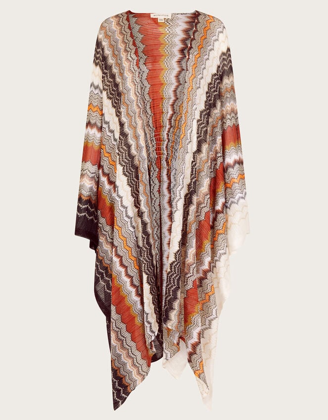 Ava Stripe Kaftan Cover Up, , large