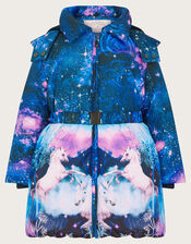 Ulla Unicorn Print Coat, Multi (MULTI), large