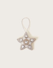 Beaded Star Hanging Decoration, , large