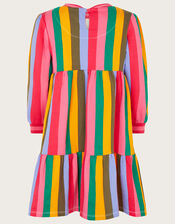 Stripe Jersey Dress, Multi (MULTI), large