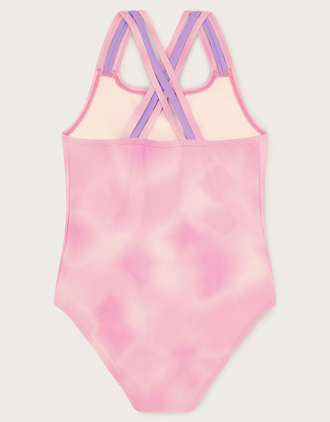 Embellished Unicorn Swimsuit, Pink (PALE PINK), large