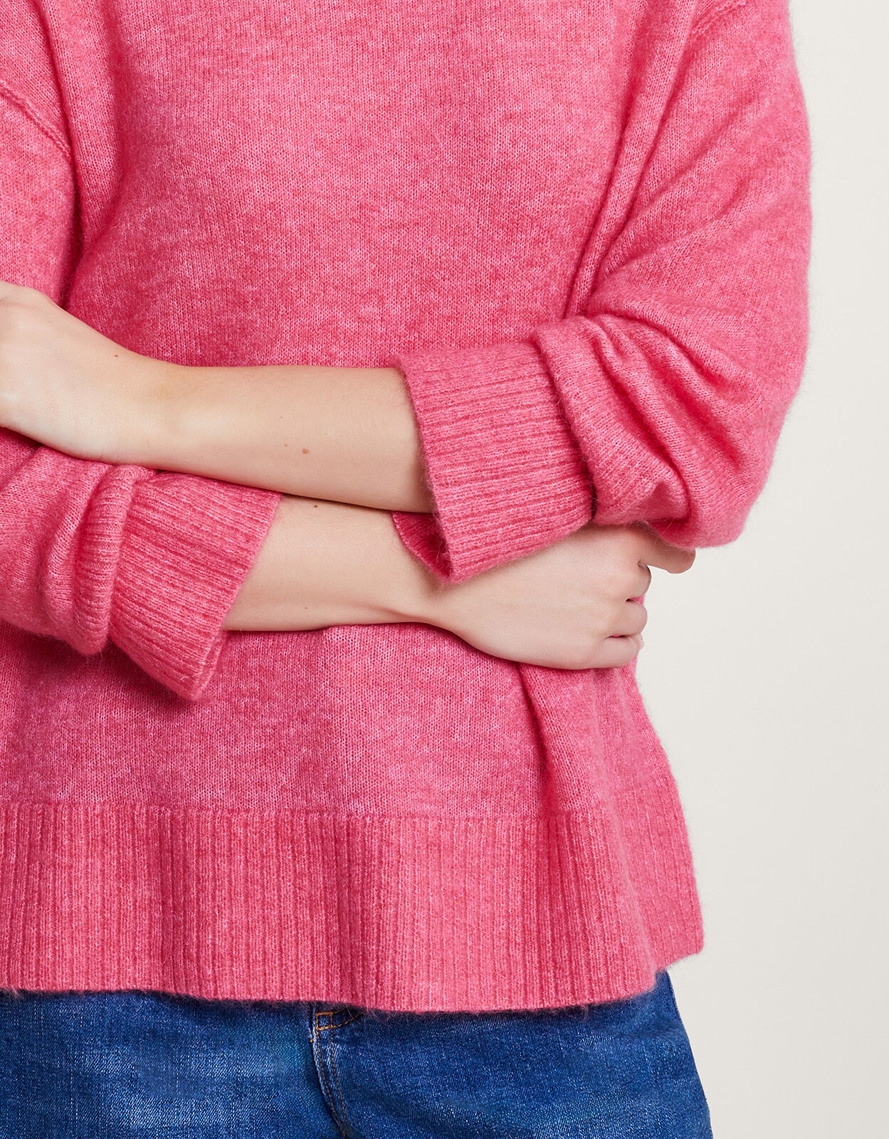 Mimi Mohair Sweater Pink