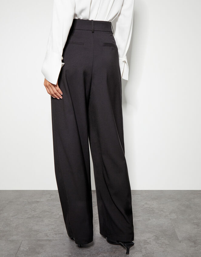 Wendy Wide Leg Trousers, Black (BLACK), large