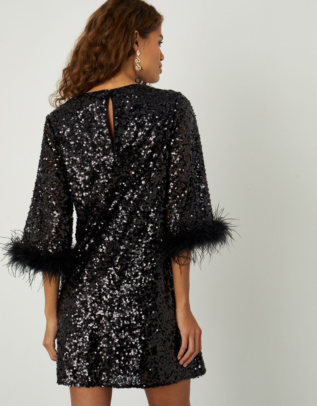 Sequin Tunic Dress