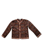 Maison Hotel Floral Print Jacket, Multi (MULTI), large