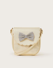 Diamante Bow Shimmer Bag, , large