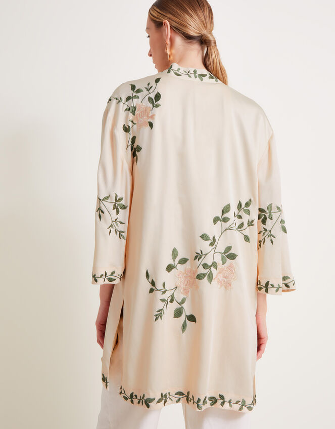Kaya Short Kimono, Ivory (IVORY), large