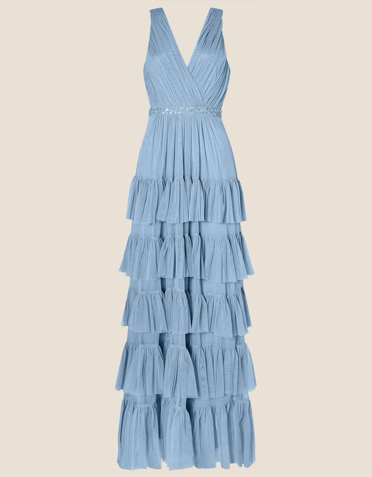 STAUD Ripley Tiered Maxi Dress | Bloomingdale's