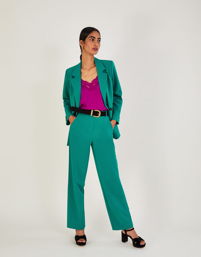 Shop Madelyn Wide Leg Pant in Green