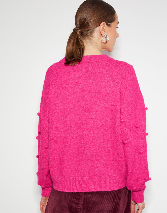 Bonita Bobble Jumper, Pink (PINK), large