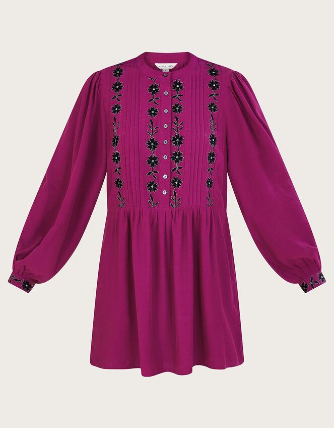 Embroidered Tunic, Pink (PINK), large